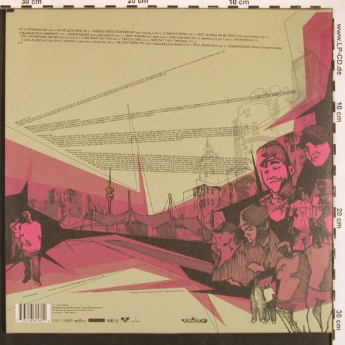 Raptile and Roger Rekless: My Style is free, Foc, Sub World (74321 86048 1), EU, 2001 Typ: 2LP Best.-Nr.: X9474 Preis: 17,50 Euro