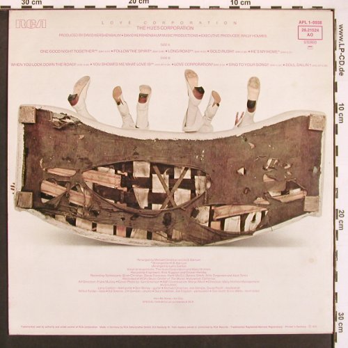 Hues Corporation: Love Corporation, RCA (26.21524 AO), D, 1975 Typ: LP Best.-Nr.: X9496 Preis: 9,00 Euro