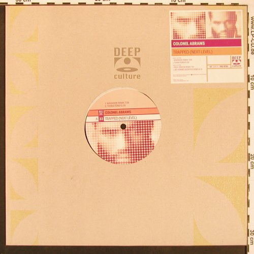 Colonel Abrams: Trapped (Next Level)*4, FLC, Deep Culture (PRO 6750), D, 2002 Typ: 12" Best.-Nr.: X9595 Preis: 6,00 Euro
