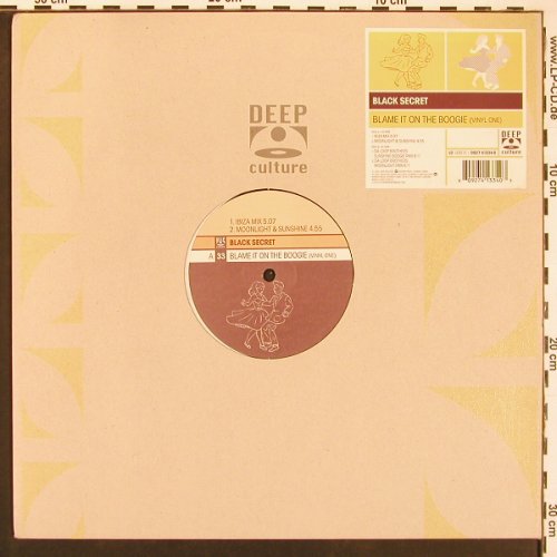 Black Secret: Blame It On The Boogie*3+1 Vinyl 1, Deep Culture (0927 41334-0), D, 2001 Typ: 12" Best.-Nr.: X9597 Preis: 5,00 Euro