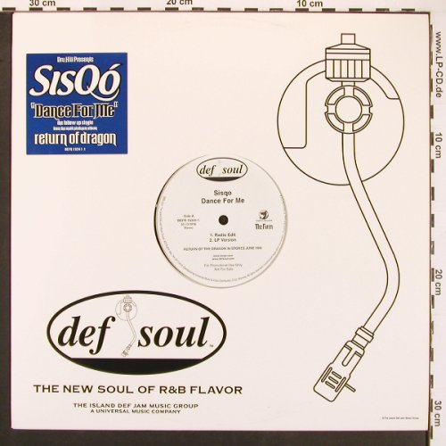 Sisqo: Dance For Me*4, Def Soul, FLC(DEFR 15341-1), US, Promo, 2001 - 12inch - X9603 - 4,00 Euro