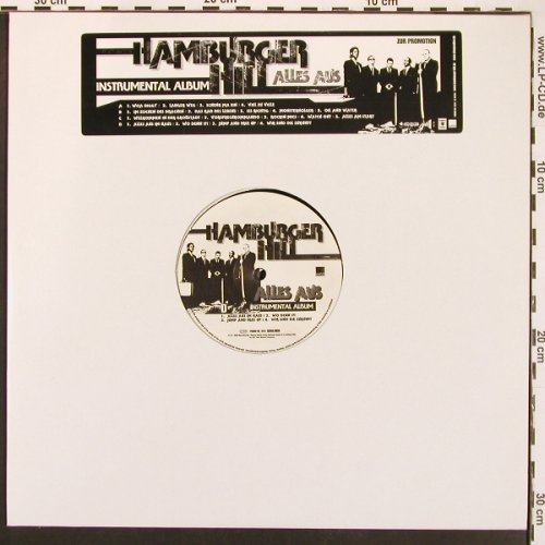 Hamburger Hill: Alles Aus - Instrumental Album, WEA (Promo-Nr. 6915), D, 2002 Typ: 2LP Best.-Nr.: X9608 Preis: 9,50 Euro