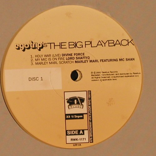 V.A.Egotrips The Big Playback: Divine Force.. Rammelzeh vs K.Rob, Rawkus (RWK-1171), US, LC, 2000 Typ: 2LP Best.-Nr.: X9663 Preis: 9,00 Euro