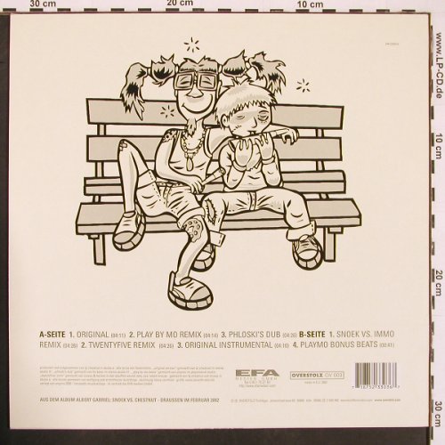 Chestnut vs Flowin-Immo: Madshit (Yeah)*7, Overstolz (OV003 23303-6), D, 2002 Typ: 12" Best.-Nr.: X9684 Preis: 5,00 Euro