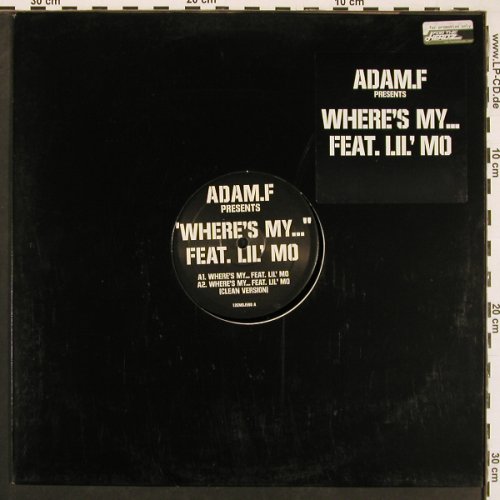 Adam.F feat.Lil'Mo: Where's My...*3, LC, EMI(12EMDJ598), EU, Promo, 2001 - 12inch - X9686 - 3,00 Euro