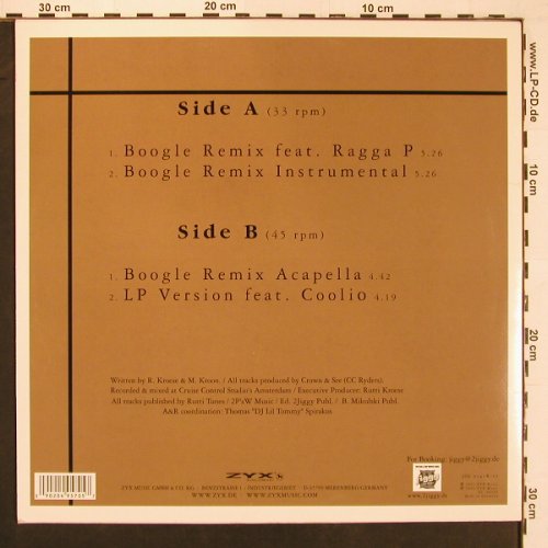 Sat-R-Day feat.Coolio: Don't Go Remix Part II*4, ZYX Jiggy Recordings(JIG 5040R-12), D, 2003 - 12inch - X9697 - 4,00 Euro
