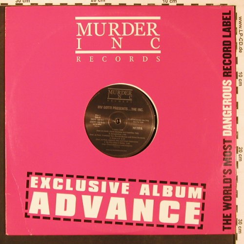 Irv Gotti: Presents...The Inc, Murder Inc.(DEFF 15619-1), US,Promo, 2002 - 2LP - X9710 - 9,00 Euro