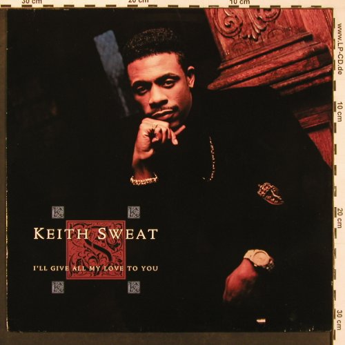 Sweat,Keith: I'll Give All My Love To You, Elektra (7559-60861-1), D, 1990 Typ: LP Best.-Nr.: X9722 Preis: 7,50 Euro
