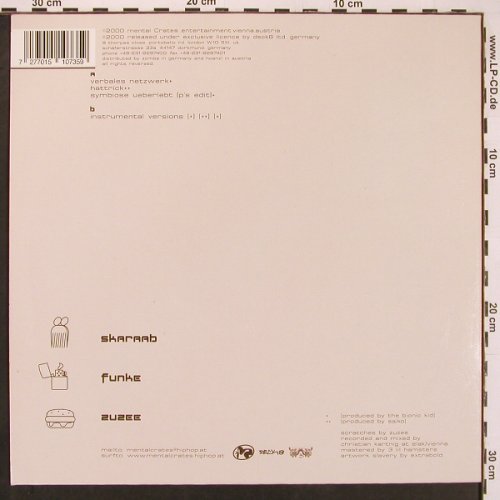 Symbiose,Die: Verbales Netzwerk, Deck 8(51073-5), D, 2000 - 12inch - X9774 - 7,50 Euro