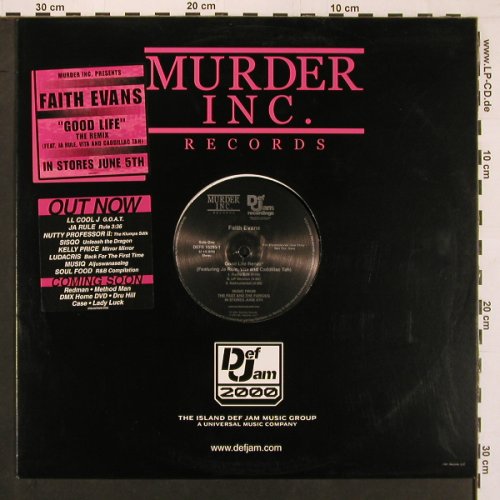 Evans,Faith / Ja Rule: Good Life*3 / Furious *3, FLC, Def Jam(DEFR 15295-1), US, Promo, 2001 - 12inch - X9800 - 4,00 Euro