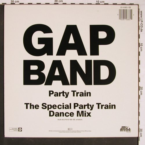 Gap Band: Party Train *2 - sp.dance mix, Total Experience (814 683-1), D, 1983 Typ: 12" Best.-Nr.: Y1093 Preis: 5,00 Euro