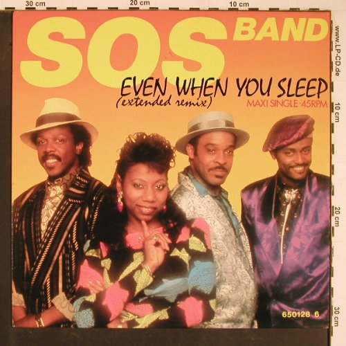 S.O.S. Band: Even When You Sleep (ext.rmx), Tabu(TBU 650128 6), NL, 1986 - 12inch - Y1094 - 3,00 Euro