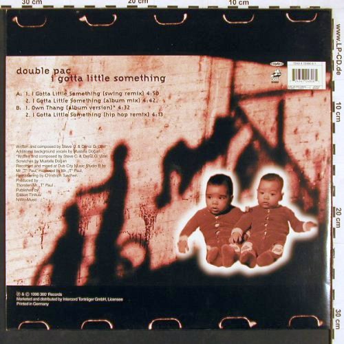 Double Pac: Gotta Little Something*4, 360' Records (INT 125.075), D, 1996 Typ: 12" Best.-Nr.: Y133 Preis: 3,00 Euro