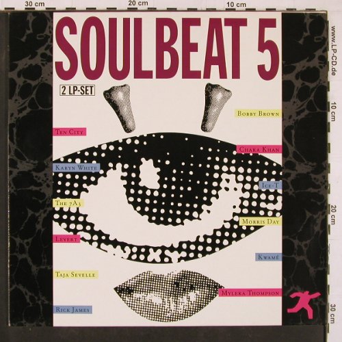 V.A.Soulbeat 5: Bobby Brown... Taja Sevelle, WEA (241 576-1), D, 1989 Typ: 2LP Best.-Nr.: Y1370 Preis: 7,50 Euro