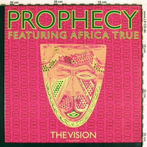 Prophecy f. Africa True: The Vision*3+1, m-/vg+, DancePool(658403 6), D, 1992 - 12inch - Y139 - 4,00 Euro