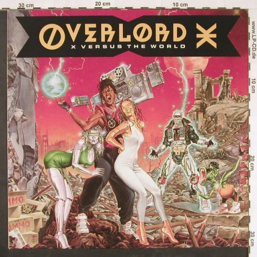 Overlord: Versus The World, vg+/m-, Mango(211 057), D, 1990 - LP - Y1596 - 7,50 Euro