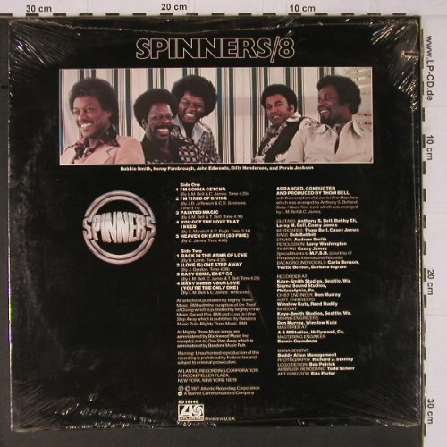 Spinners: 8 , Foc, FS-New, sealed, Atlantic(SD 19146), US, co, 1977 - LP - Y1597 - 12,50 Euro