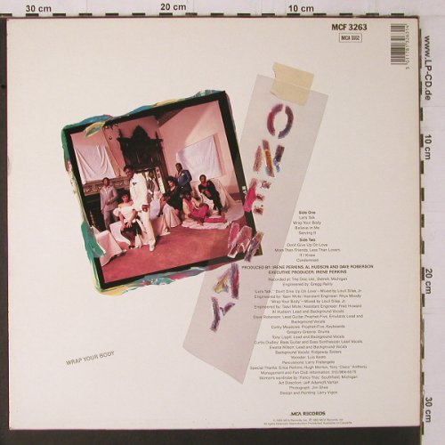 One Way: Wrap Your Body, MCA(5552), D, 1985 - LP - Y1719 - 6,00 Euro