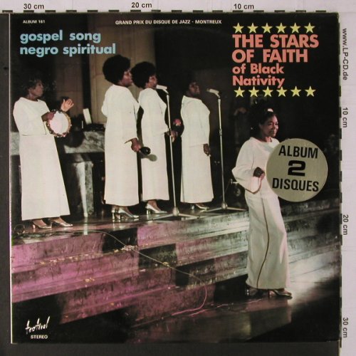 Stars of Faith of Black Nativity: Gospel Song Negro Spiritual, Foc, Festival(161), F, 1974 - 2LP - Y1759 - 9,00 Euro