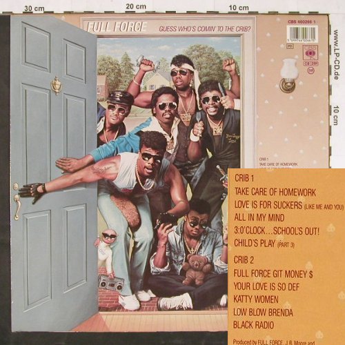 Full Force: Guess Who's Coming To The Crib ?, CBS (460266 1), NL, vg+/m-, 1987 Typ: LP Best.-Nr.: Y1791 Preis: 5,00 Euro