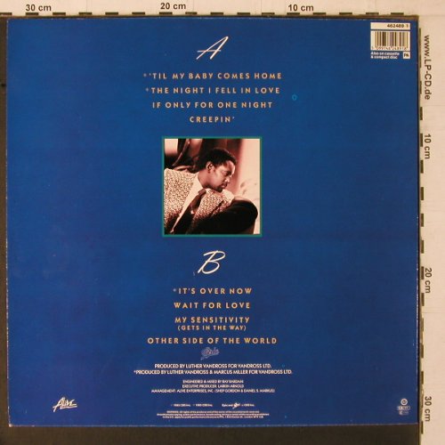 Vandross,Luther: The Night I Fell In Love, vg+/m-, Epic (462489-1), UK, 1985 Typ: LP Best.-Nr.: Y1796 Preis: 4,00 Euro