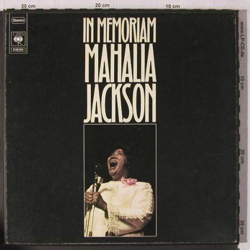 Jackson,Mahalia: In Memoriam, Box, Booklet, CBS(S 66 501), NL, 1974 - 5LP - Y1868 - 17,50 Euro
