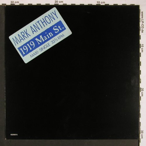 Anthony,Mark: 1919 Main St. *4, CBS(TBU 652997 6), NL, 1988 - 12inch - Y188 - 3,00 Euro