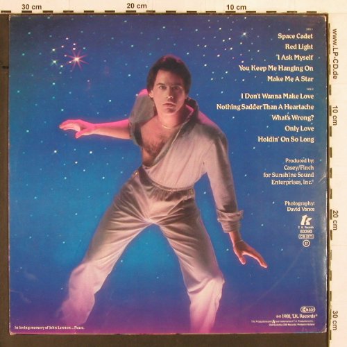 KC Space Cadet: Solo Flight, T.K. Records (TKR 83390), NL, 1981 Typ: LP Best.-Nr.: Y1916 Preis: 5,00 Euro