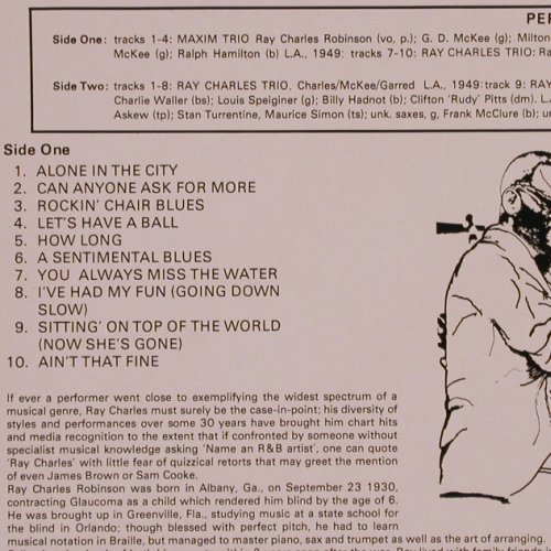 Charles,Ray: 20 Golden Pieces Of, Astan/Bulldog Rec. (20009), D, 1984 Typ: LP Best.-Nr.: Y1950 Preis: 6,00 Euro