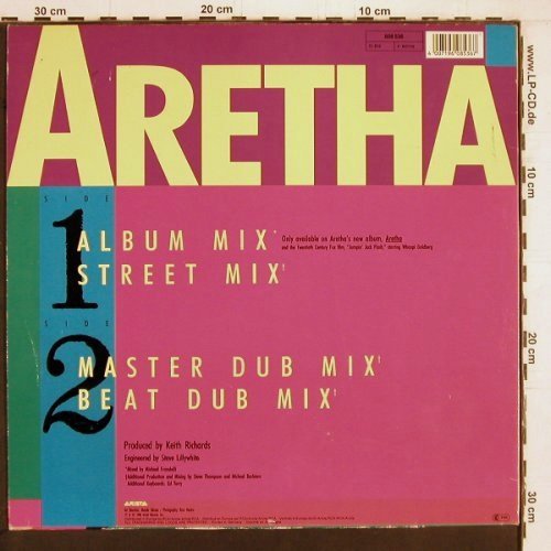Franklin,Aretha: Jumpin Jack Flash*4, Ariola (608 536), D, 1986 Typ: 12" Best.-Nr.: Y2056 Preis: 4,00 Euro