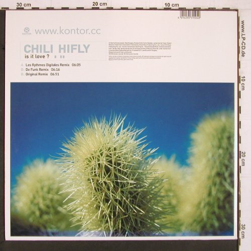 Chili Hifly: Is It Love? *3, Kontor(40 14235 31504), D, 2000 - 12inch - Y2108 - 4,00 Euro