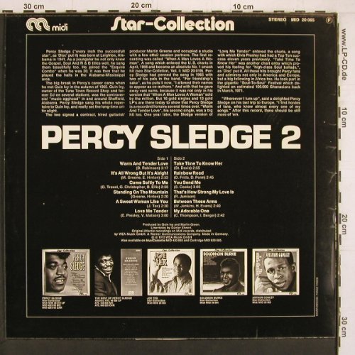 Sledge,Percy: Star-Collection Vol.2, Midi(20 065), D, 1973 - LP - Y2141 - 7,50 Euro