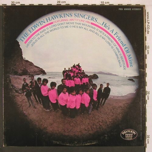 Hawkins Singers,Edwin: He's a Friend of Mine, Pavilon(PBS 10002), US, 1969 - LP - Y2147 - 9,00 Euro