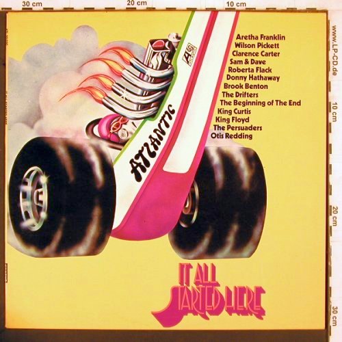 V.A.It All Started Here: Drifters,Benton,Redding, Atlantic, wh.Promo (20 030), D, 1972 Typ: LP Best.-Nr.: Y2164 Preis: 7,50 Euro