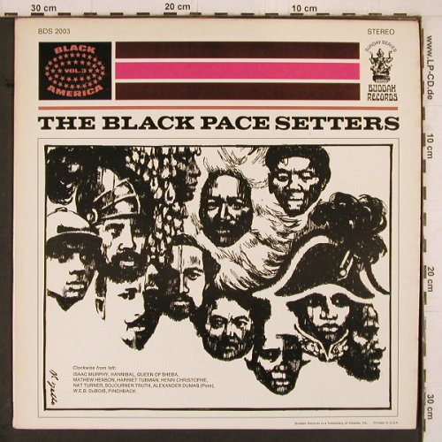 Black Pace Setters: Black America Vol.3 (spoken), Buddah (BDS 2003), US, 1969 Typ: LP Best.-Nr.: Y2178 Preis: 9,00 Euro