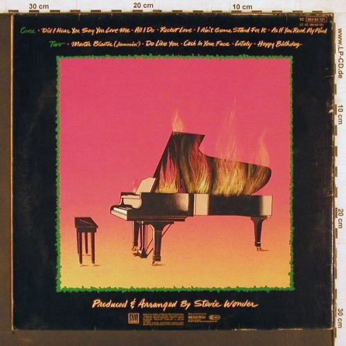 Wonder,Stevie: Hotter Than July,Foc(HappyBirthday), Motown (064-64 121), D, 1980 Typ: LP Best.-Nr.: Y2363 Preis: 5,00 Euro