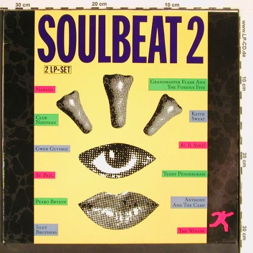 V.A.Soulbeat 2: Narada... The Winans, 12 Tr., WB (241 352-1), D, 1988 Typ: 2LP Best.-Nr.: Y2472 Preis: 7,50 Euro