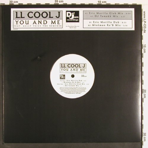 L.L.Cool J: You And Me*4, f.Kelly Price, Def Jam, Promo (COOLVP1), EU, 2000 Typ: 12" Best.-Nr.: Y2498 Preis: 5,00 Euro