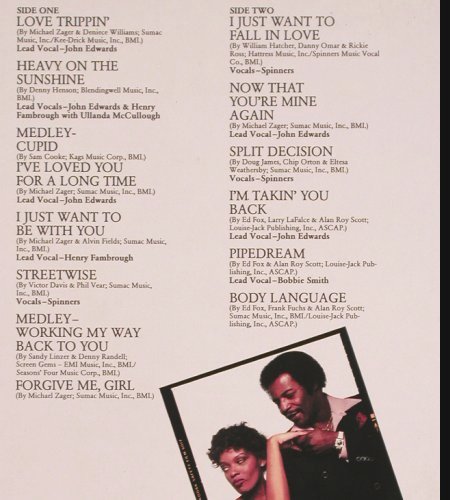Spinners: Love Trippin', Atlantic(ATL 50 731), D, 1980 - LP - Y24 - 6,00 Euro