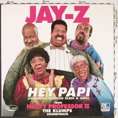Jay-Z: Hey Papi*4, Def Jam (DEFR 15106-1), US, Promo, 2000 Typ: 12" Best.-Nr.: Y2500 Preis: 5,00 Euro