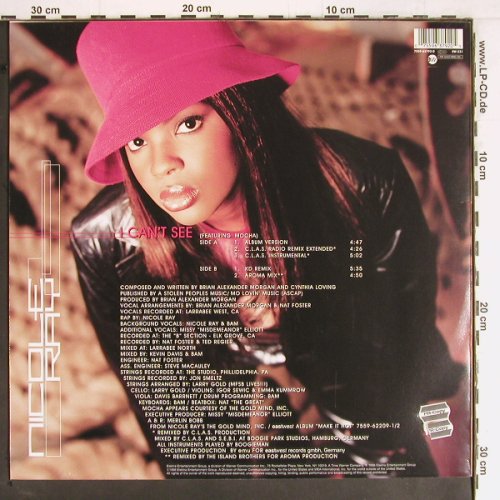 Ray,Nicole: I Can't See*5, EW (7559-63792-0), D, 1998 Typ: 12" Best.-Nr.: Y2564 Preis: 4,00 Euro