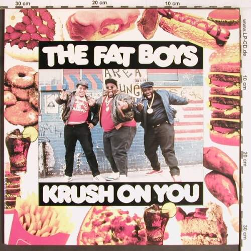 Fat Boys: Krush On You, Foc, Blantant (BLAT LP 8), UK, 1988 Typ: 2LP Best.-Nr.: Y2661 Preis: 9,00 Euro