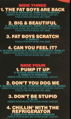 Fat Boys: Krush On You, Foc, Blantant (BLAT LP 8), UK, 1988 Typ: 2LP Best.-Nr.: Y2661 Preis: 9,00 Euro