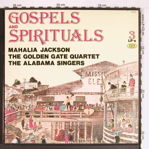 V.A.Gospels and Spirituals: Mahalia Jackson,Golden G.,AlabamaS., Joker(C 84/3), I, 1983 - 3LP - Y2754 - 7,50 Euro