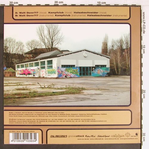 Millionadi: Watt Denn?*2+4, Tal Rec.(TAR003), D, 2001 - 12inch - Y2798 - 4,00 Euro