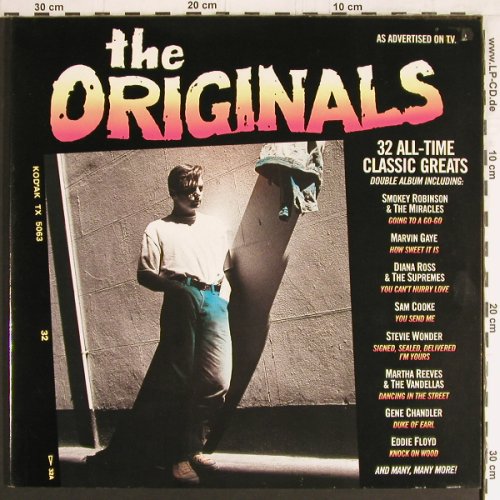V.A.The Originals: 32 All-Time Classic Greats, Foc, Towerbell (TVDLP 14), UK, 1986 Typ: 2LP Best.-Nr.: Y2858 Preis: 7,50 Euro