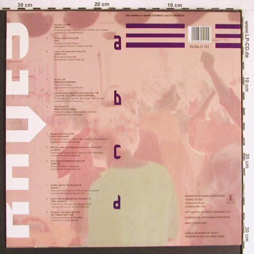 V.A.Warehouse Raves: The Best of Italo House, Rumour Rec. (RUMLD 101), UK Typ: 2LP Best.-Nr.: Y2945 Preis: 7,50 Euro
