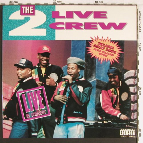 2 Live Crew: Live In Concert, Global Satellite (211 355), D, 1991 Typ: LP Best.-Nr.: Y2955 Preis: 7,50 Euro