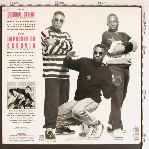 Three Times Dope: Original Stylin', 5Tr. EP, 33rpm, Arista (AD1-9889), US, co, 1989 Typ: 12" Best.-Nr.: Y2956 Preis: 6,00 Euro