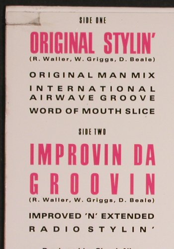 Three Times Dope: Original Stylin', 5Tr. EP, 33rpm, Arista (AD1-9889), US, co, 1989 Typ: 12" Best.-Nr.: Y2956 Preis: 6,00 Euro